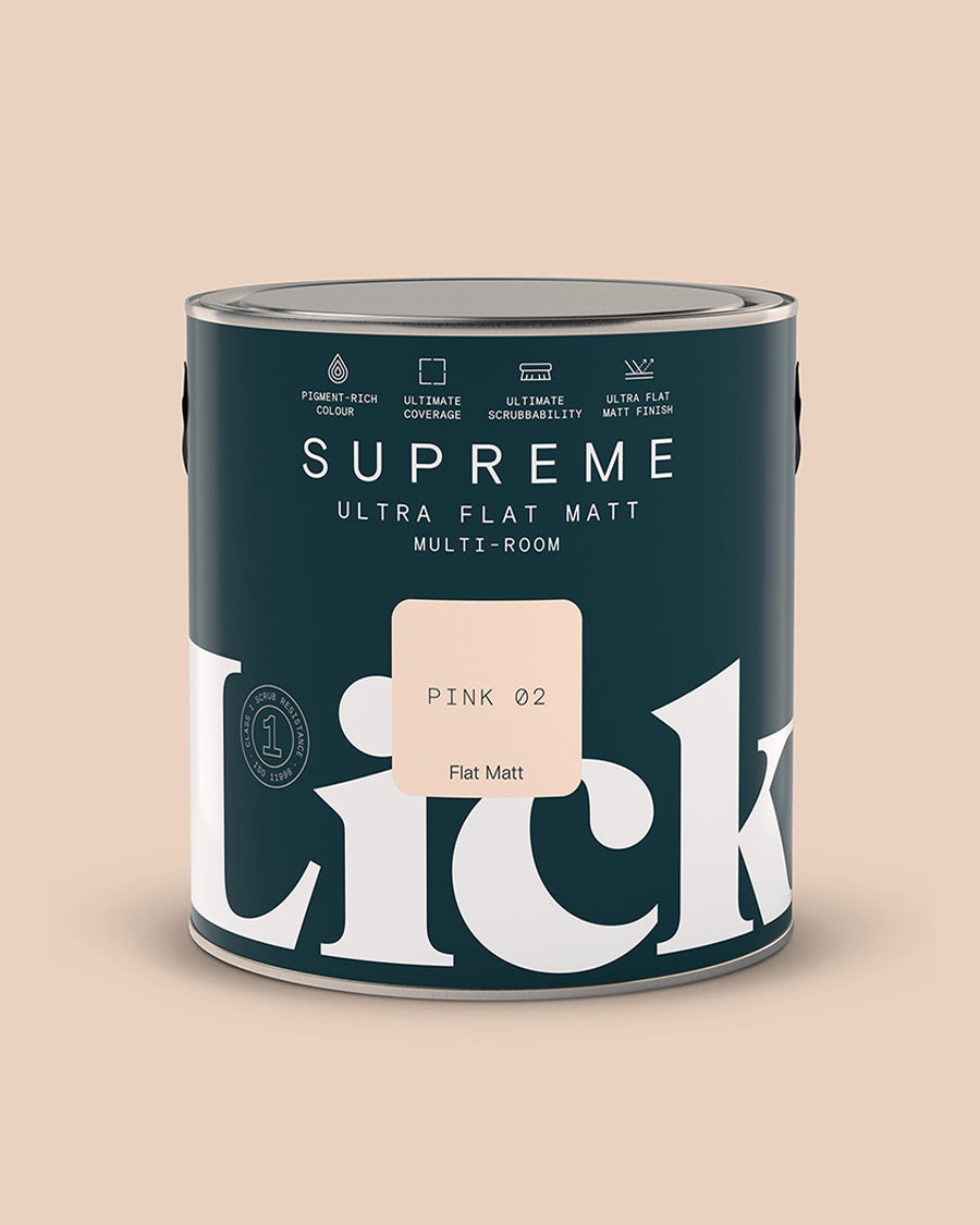 Pink 02 Supreme Ultra Flat Matt tin