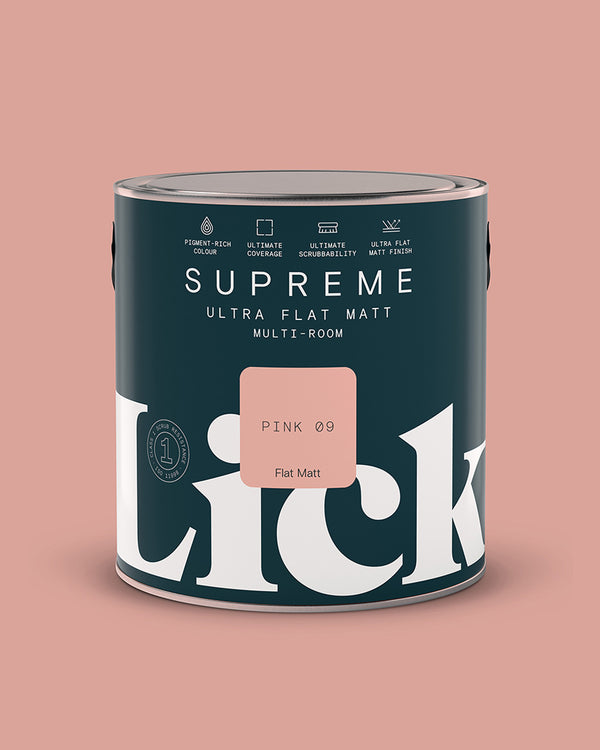 Pink 09 Supreme Ultra Flat Matt tin
