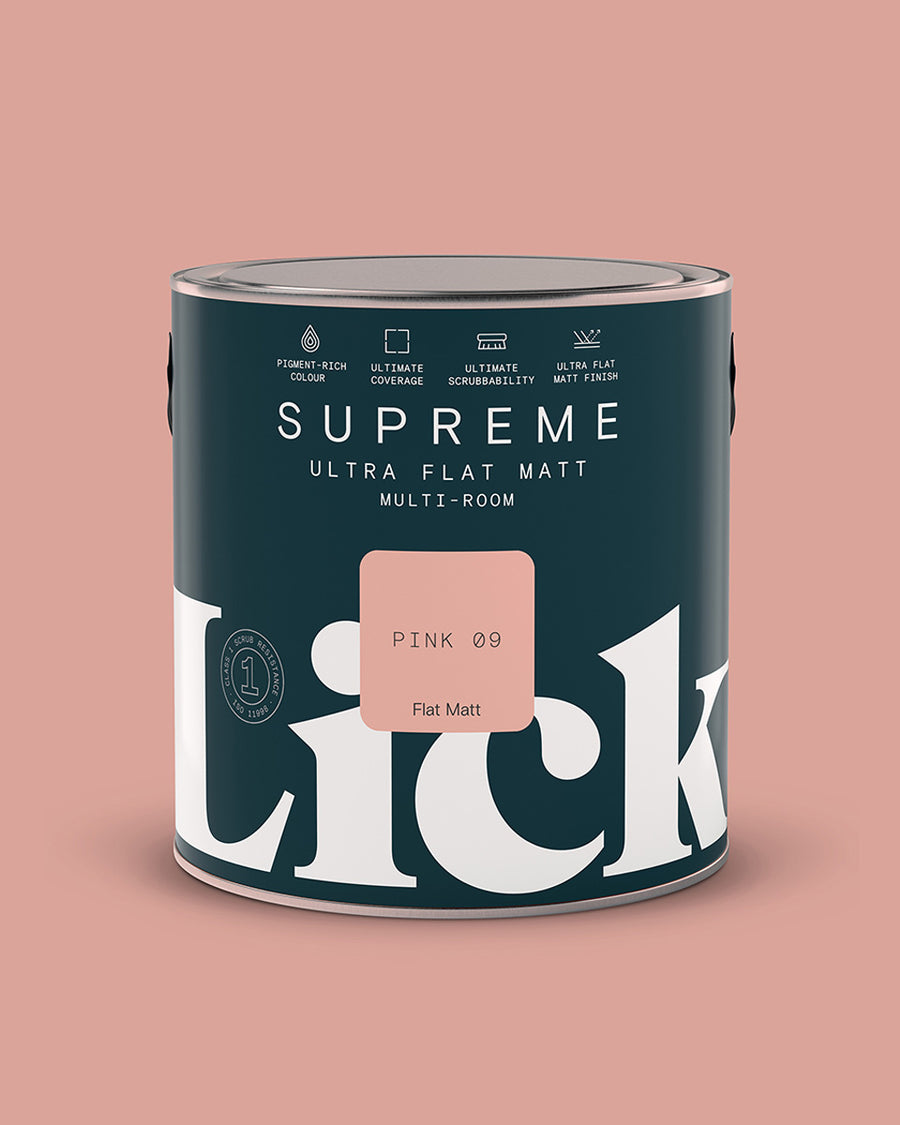 Pink 09 Supreme Ultra Flat Matt tin