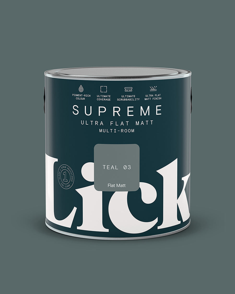 Teal 03 Supreme Ultra Flat Matt tin