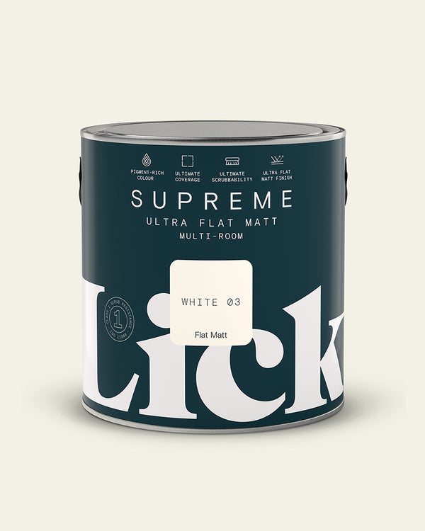 White 03 Supreme Ultra Flat Matt tin