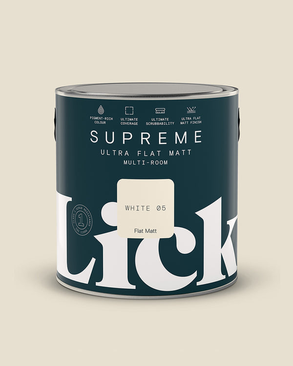 White 05 Supreme Ultra Flat Matt tin
