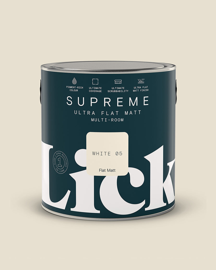 White 05 Supreme Ultra Flat Matt tin