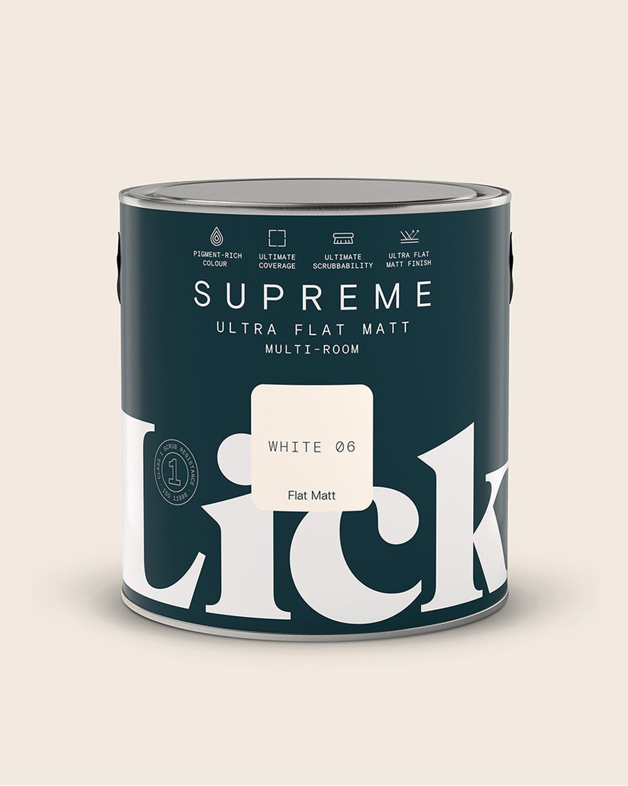White 06 Supreme Ultra Flat Matt tin