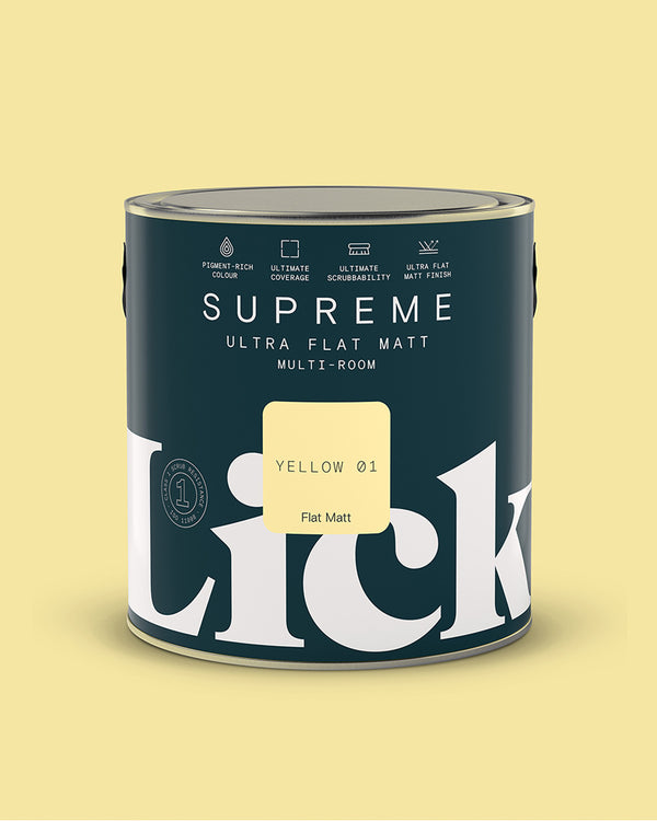 Yellow 01 Supreme Ultra Flat Matt tin