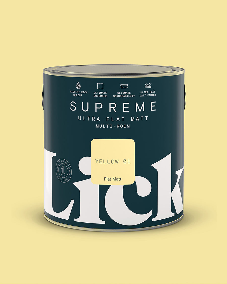 Yellow 01 Supreme Ultra Flat Matt tin