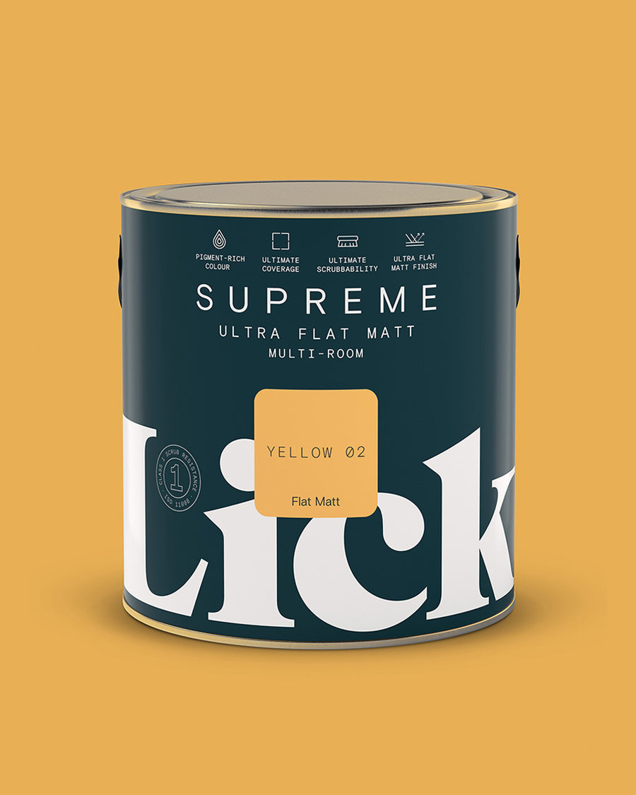 Yellow 02 Supreme Ultra Flat Matt tin