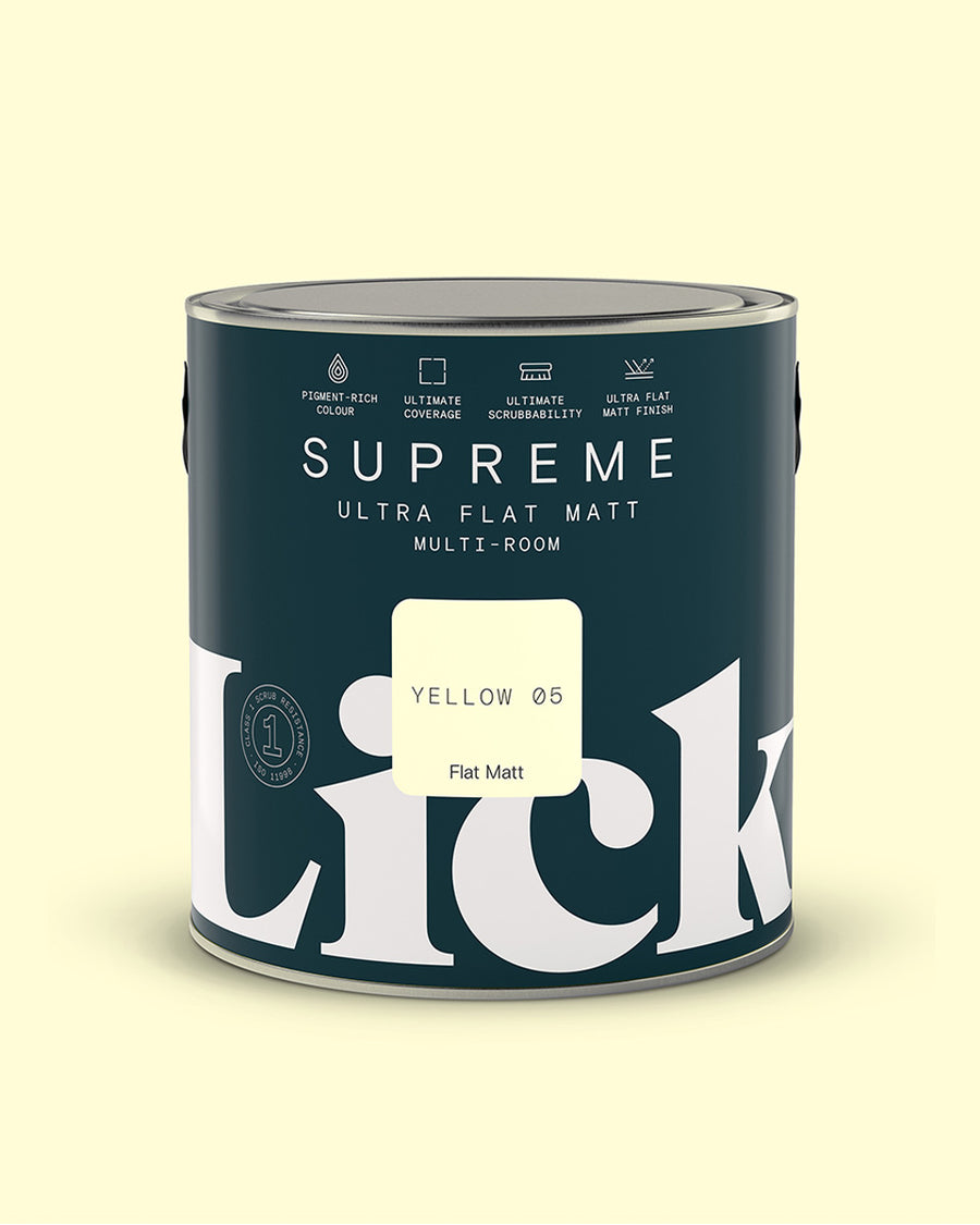 Yellow 05 Supreme Ultra Flat Matt tin
