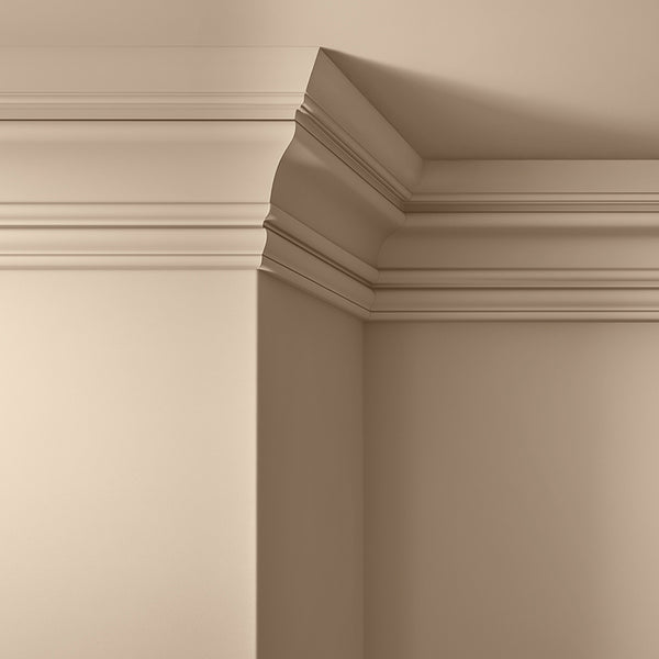 Walls, ceilings and coving painted in Lick Beige 10