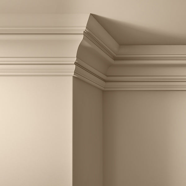 Walls, ceilings and coving painted in Lick Beige 09
