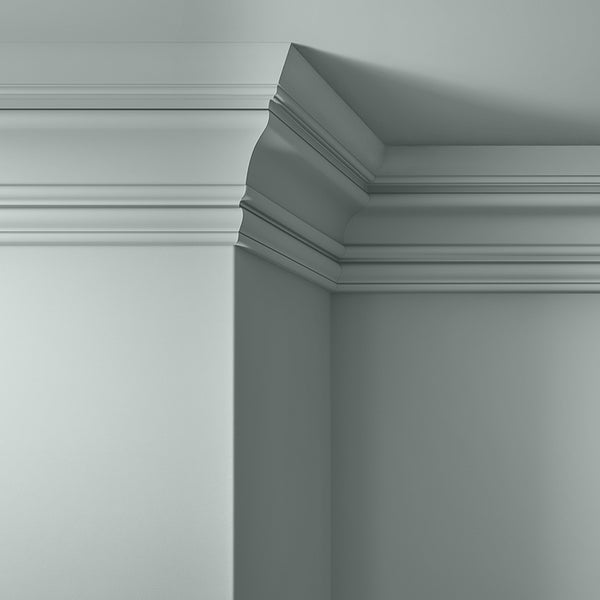 Walls, ceilings and coving painted in Lick Blue 02
