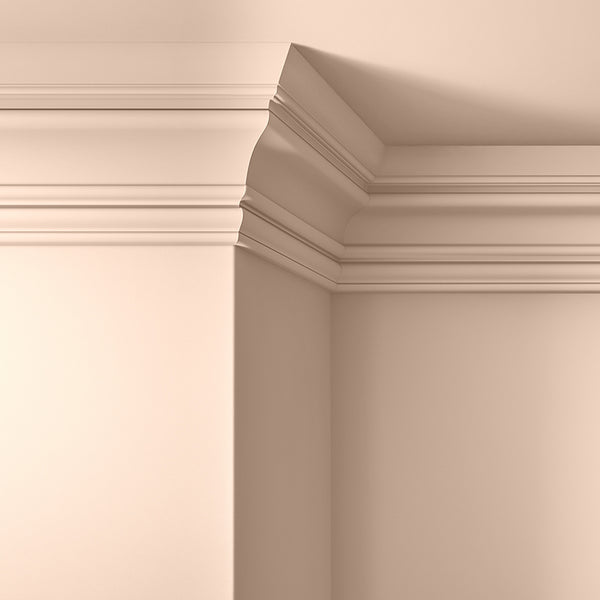 Walls, ceilings and coving painted in Lick Pink 02