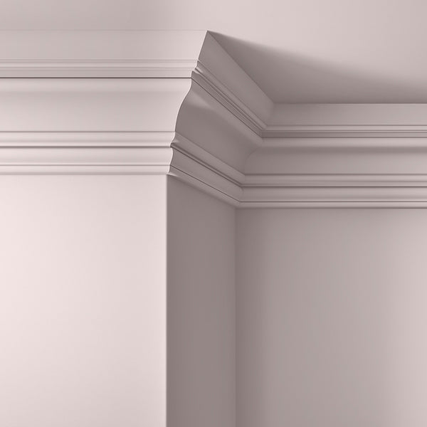 Walls, ceilings and coving painted in Lick Pink 04