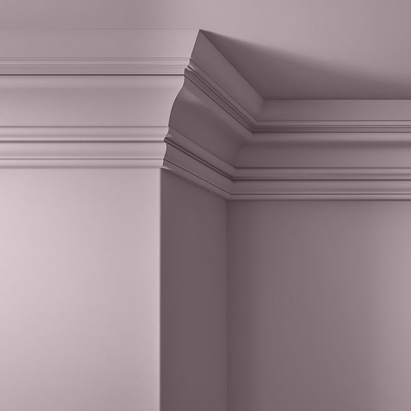 Walls, ceilings and coving painted in Lick Purple 01