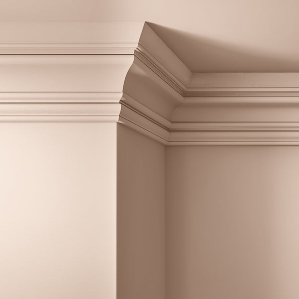 Walls, ceilings and coving painted in Lick Taupe 03