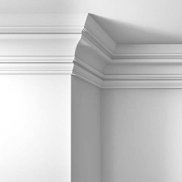 Walls, ceilings and coving painted in Lick White 02