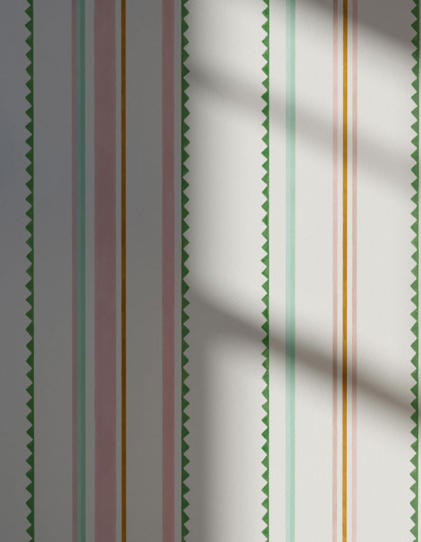 Shadowed wall decorated in ZigZag 01