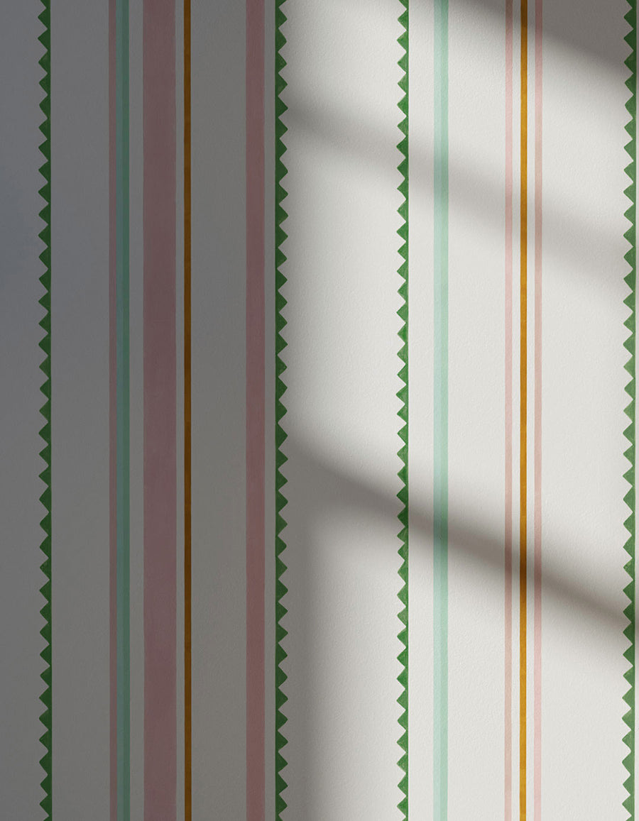 Shadowed wall decorated in ZigZag 01