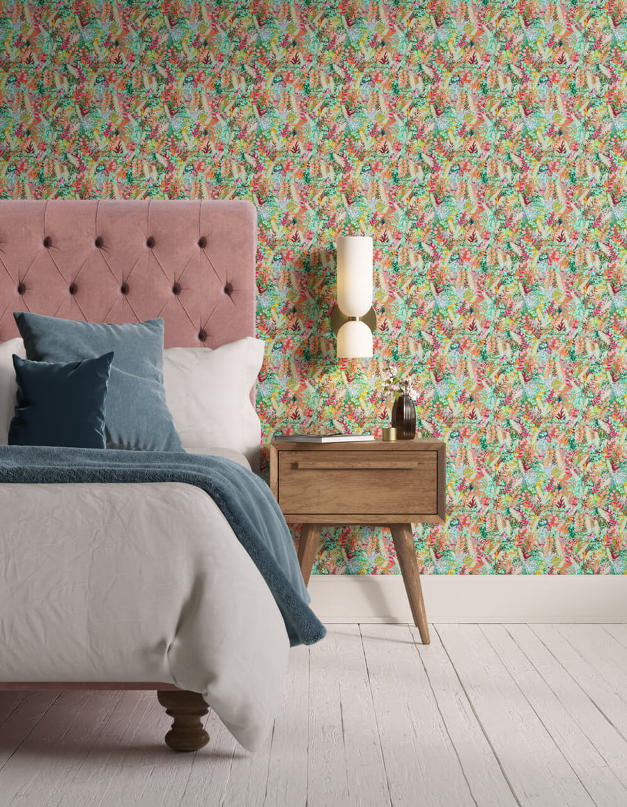 Lick Village Cricket 01 wallpaper in bedroom