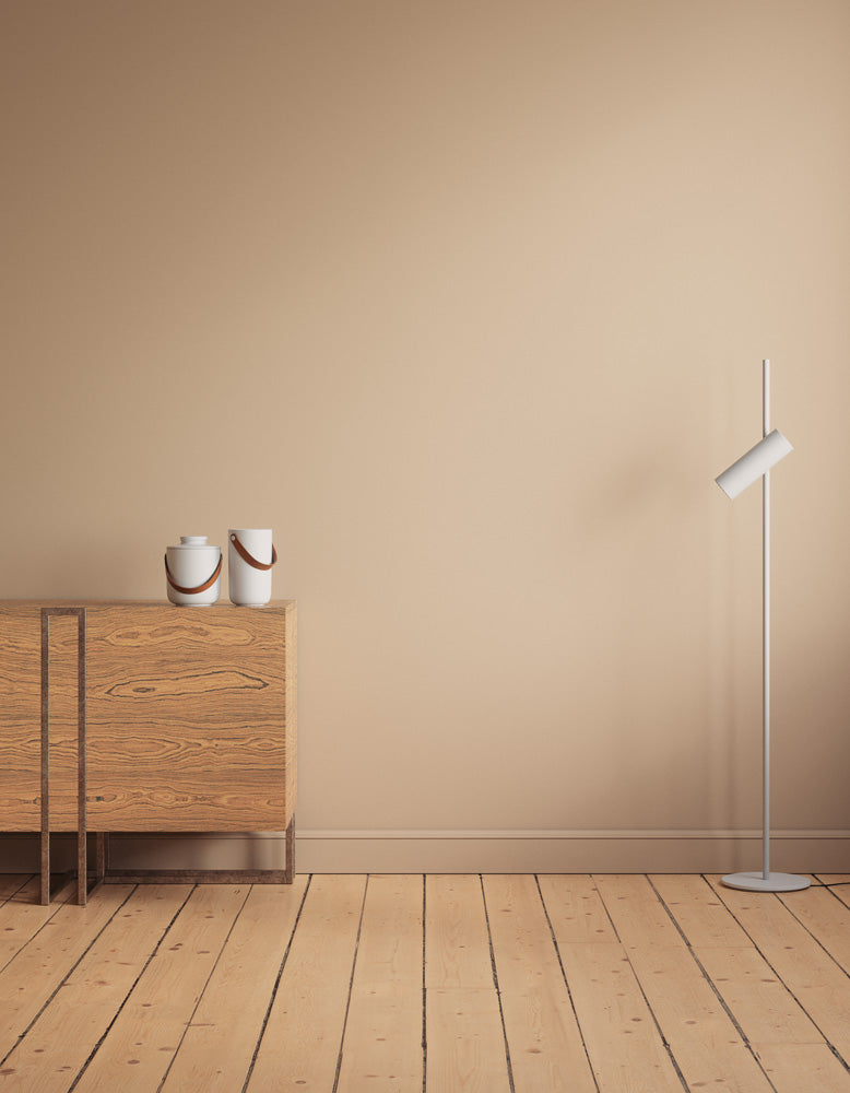Hallway decorated in Lick Beige 02 paint shade