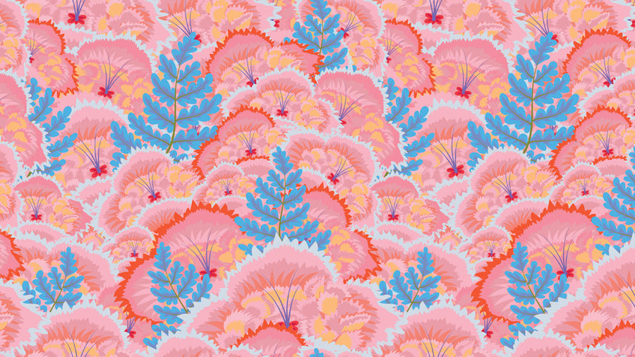 Lick Electric Poppies 01 wallpaper design