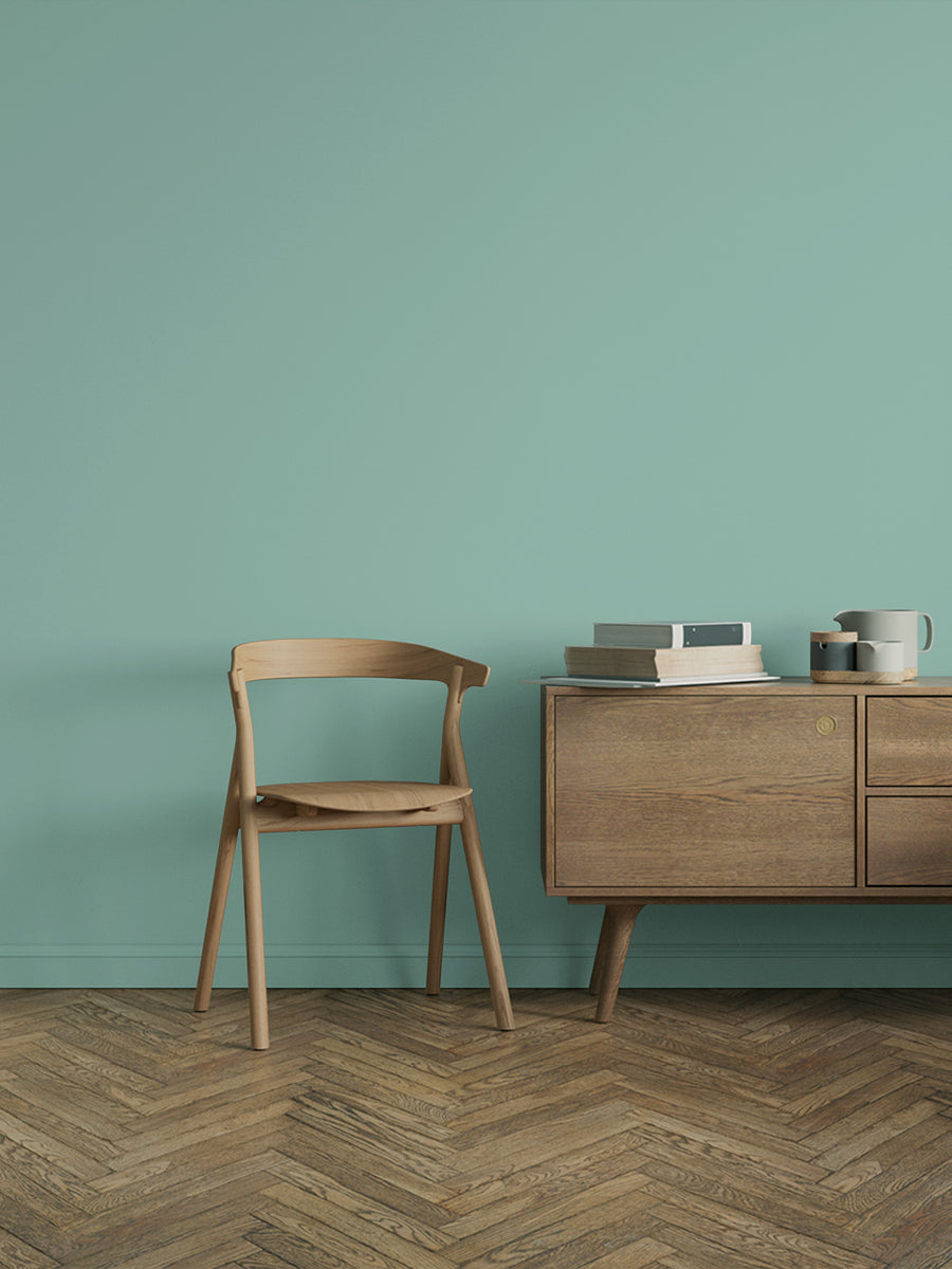 Office decorated in Lick Teal 04 paint shade