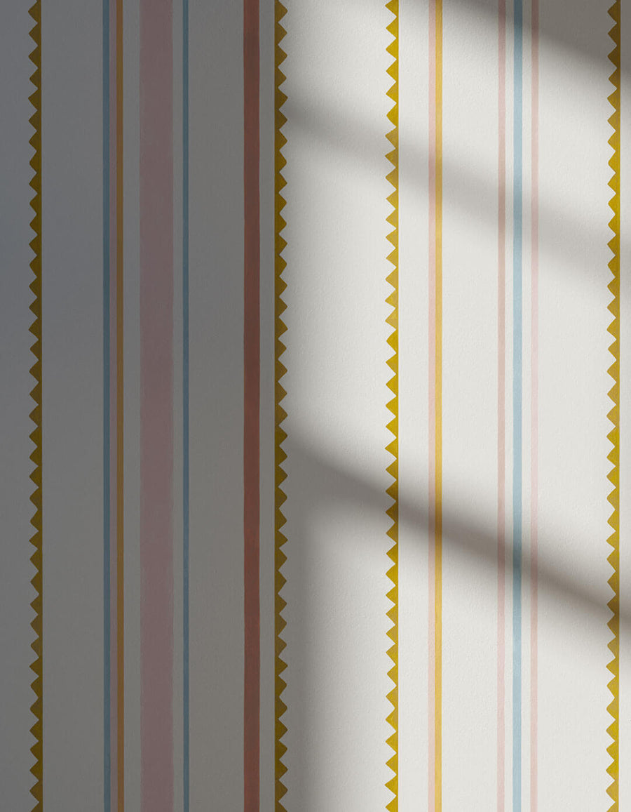 Shadowed wall decorated in ZigZag 02