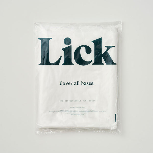 Lick Biodegradable Dust Sheet