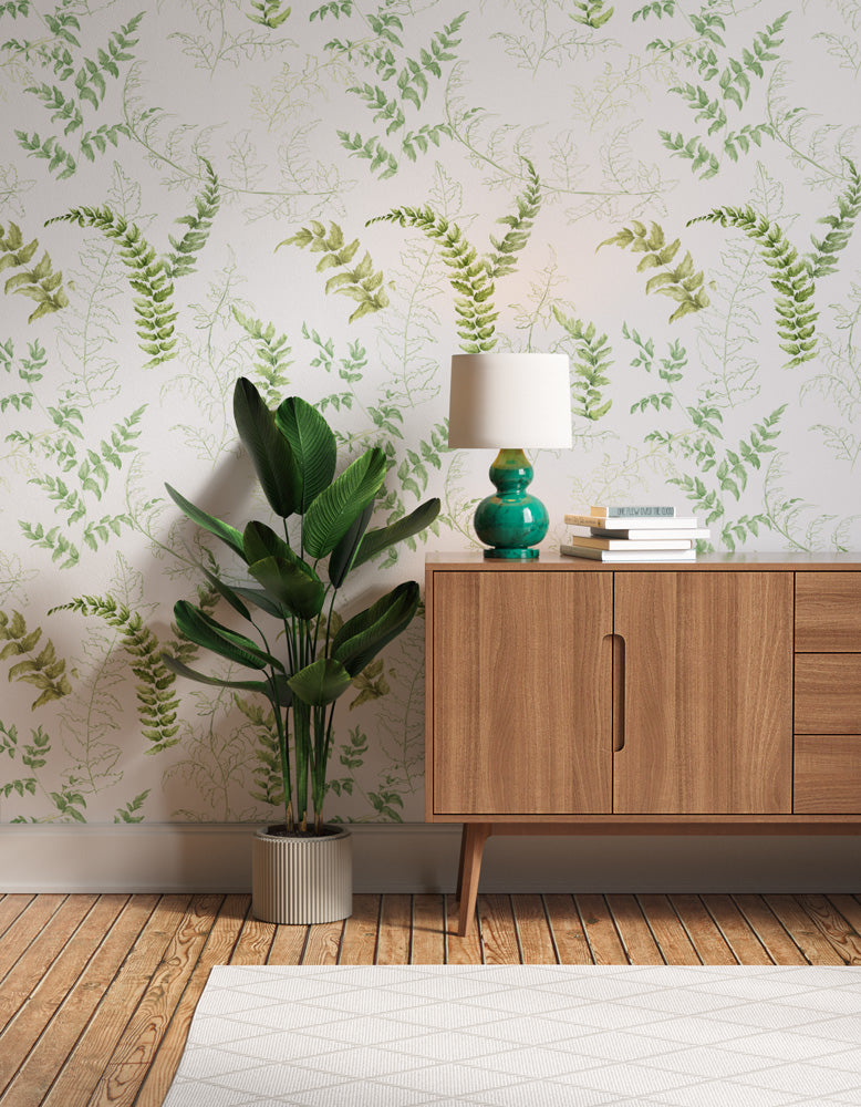 Lick Fern 01 wallpaper in hallway
